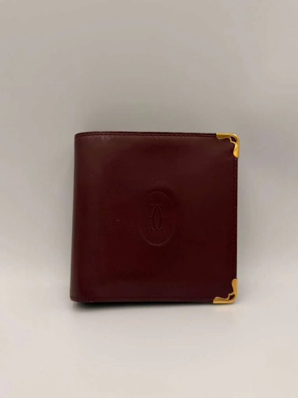 Cartier Must De Cartier Bifold Wallet — Burgundy
